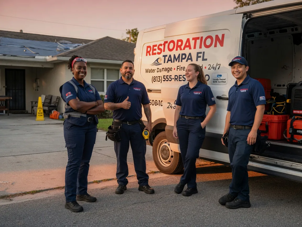 Water Damage Restoration company in Paloma, IL