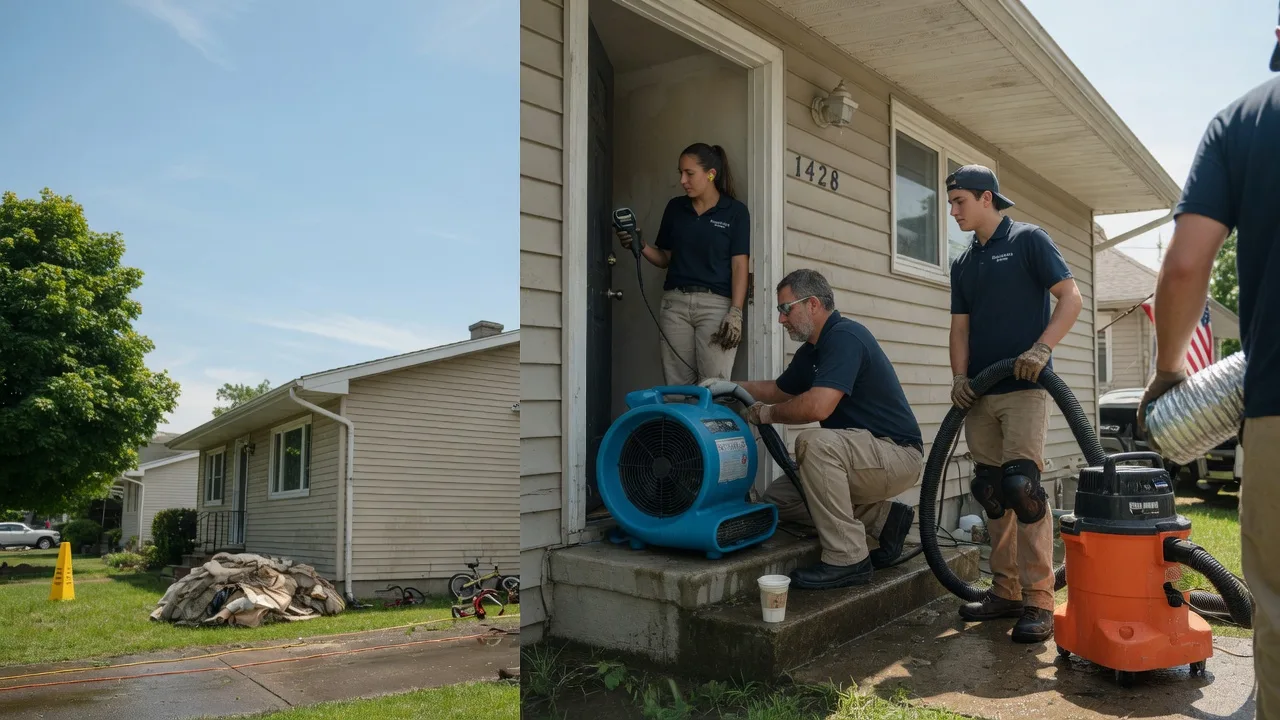 Water Damage Restoration in Paloma, IL near me